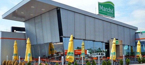 2008 / Mol Fuel Stations - Marché Restaurant, Mosonmagyróvár, Páty